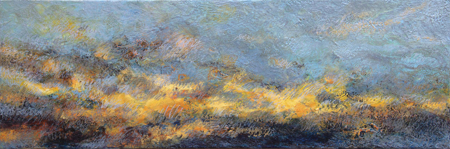 Encaustic Landscape 2 - SOLD