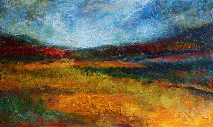 Encaustic Landscape