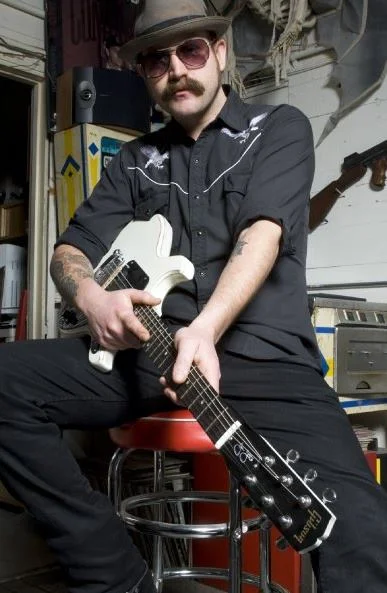 Gibson Endorsed! Aaand watch out for that stache'!