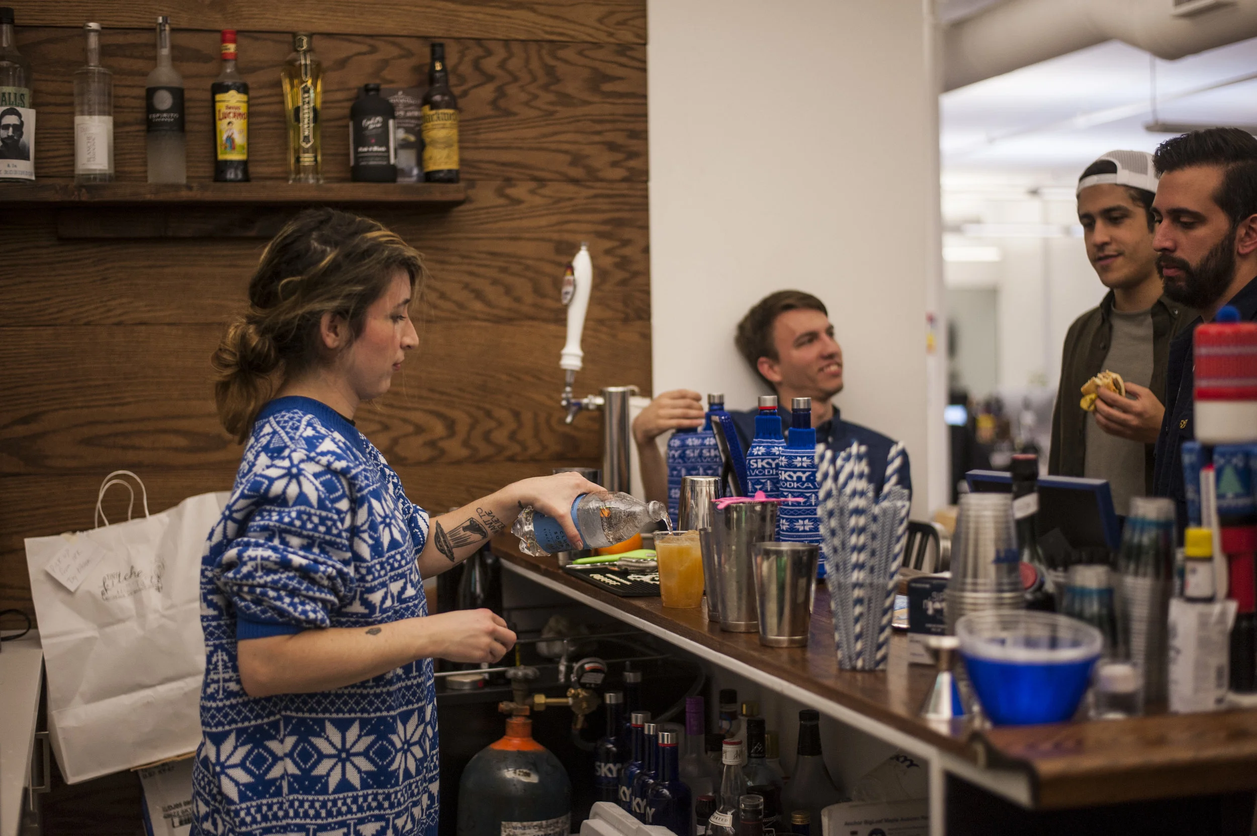 SKYY Holiday Event