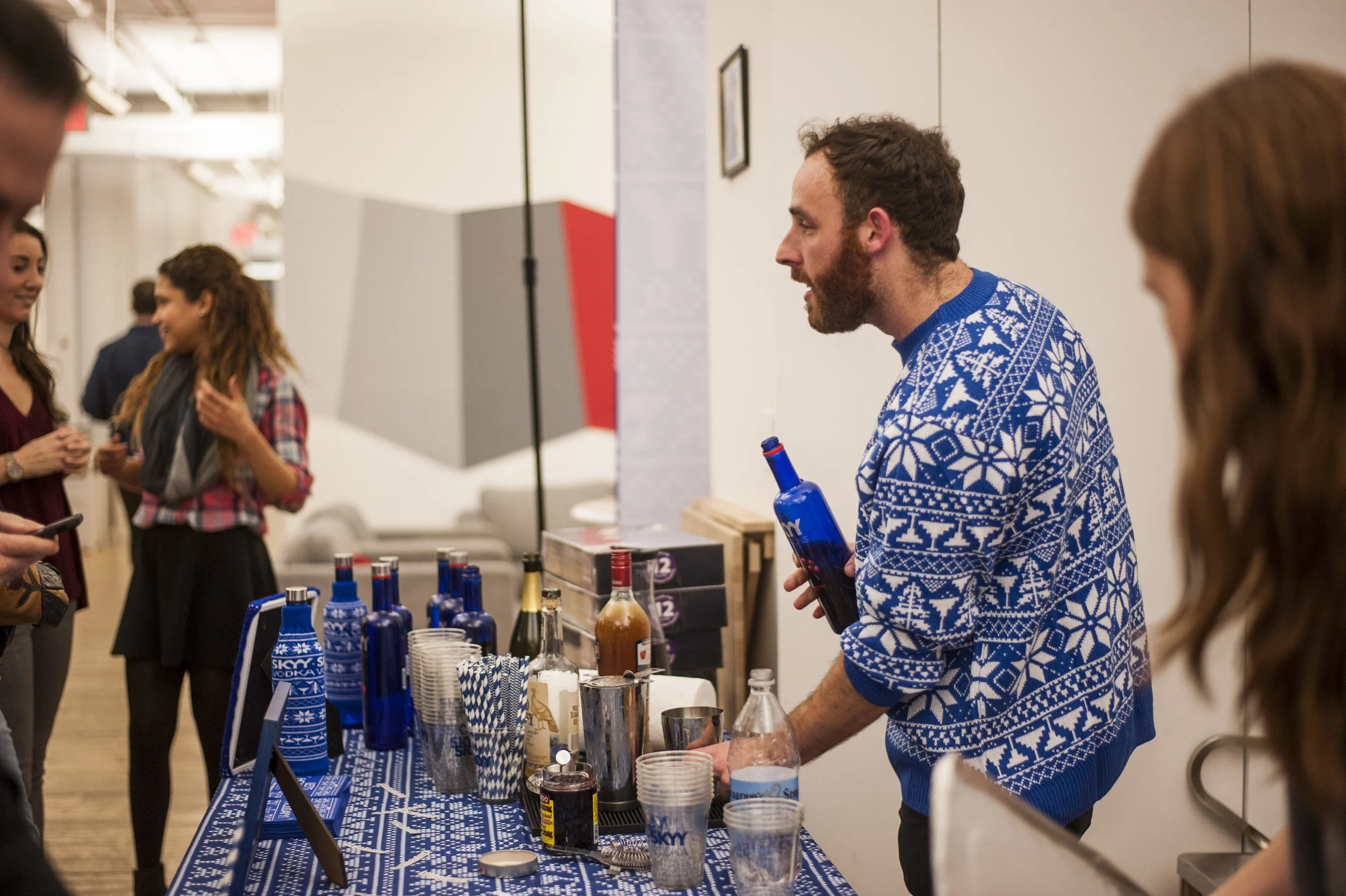 SKYY Holiday Event