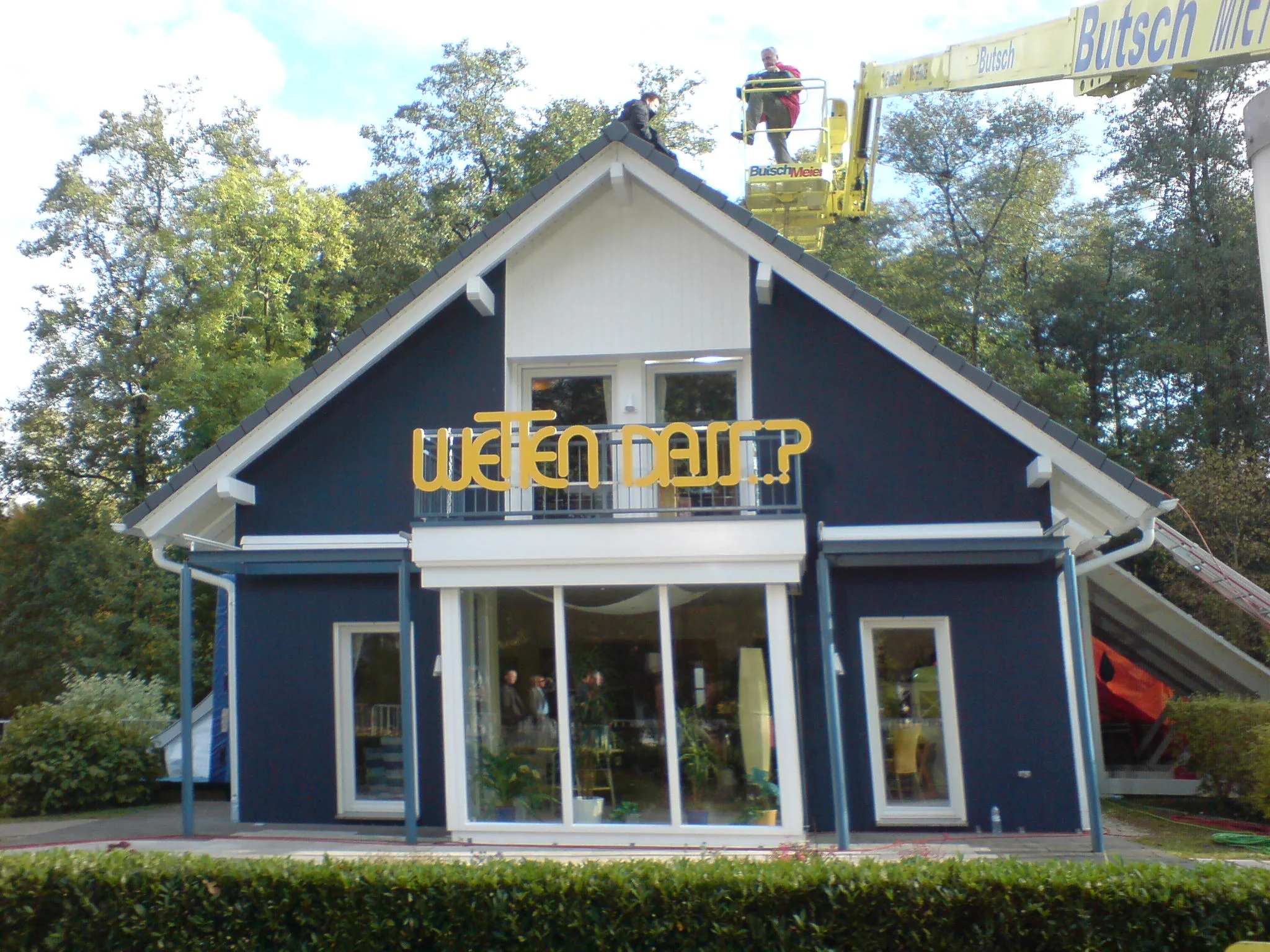 WETTEN DASS..? HAUS SPRUNG WETTE