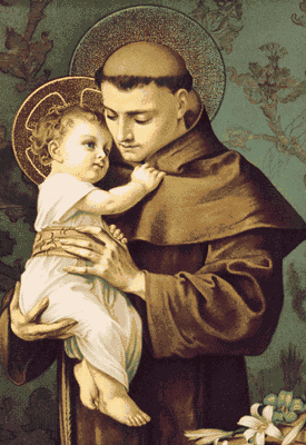 Quote from St Anthony on the humility of Jesus