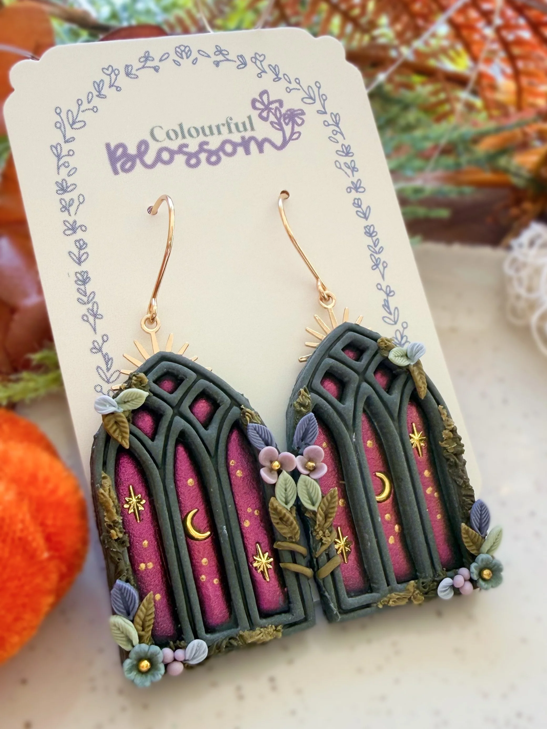 Cathedral Earrings LG