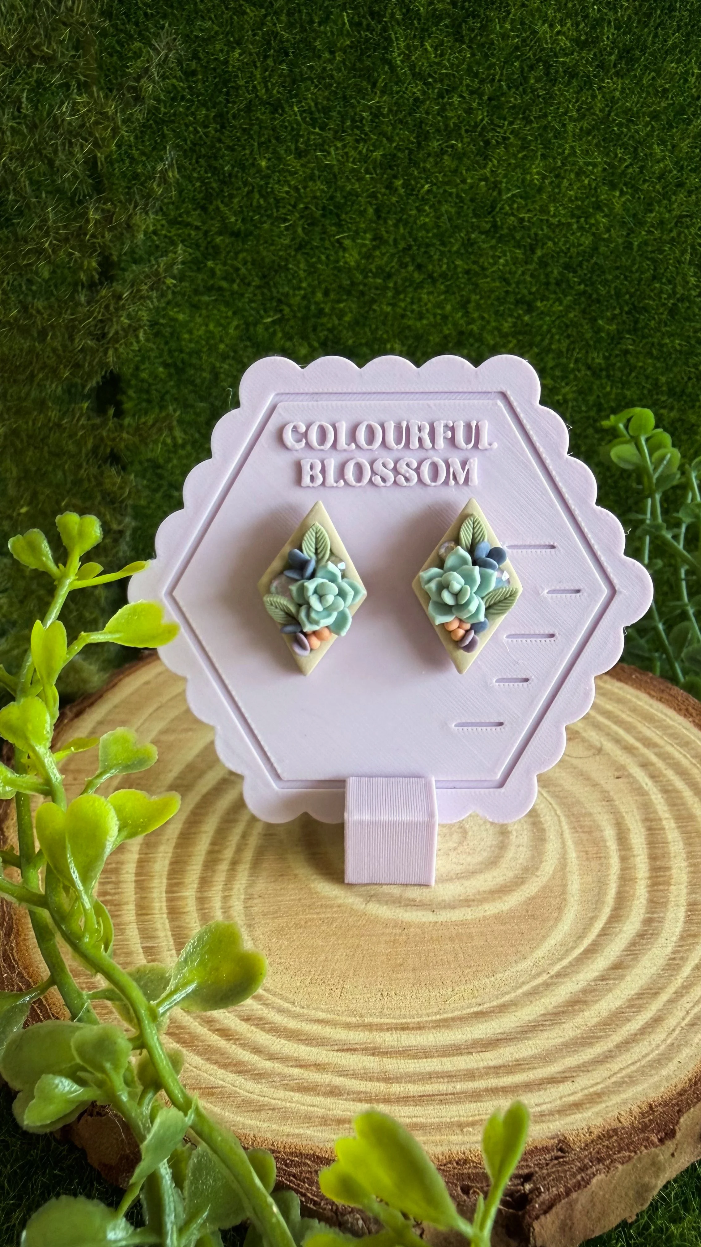 Tiestito Studs - Aqua