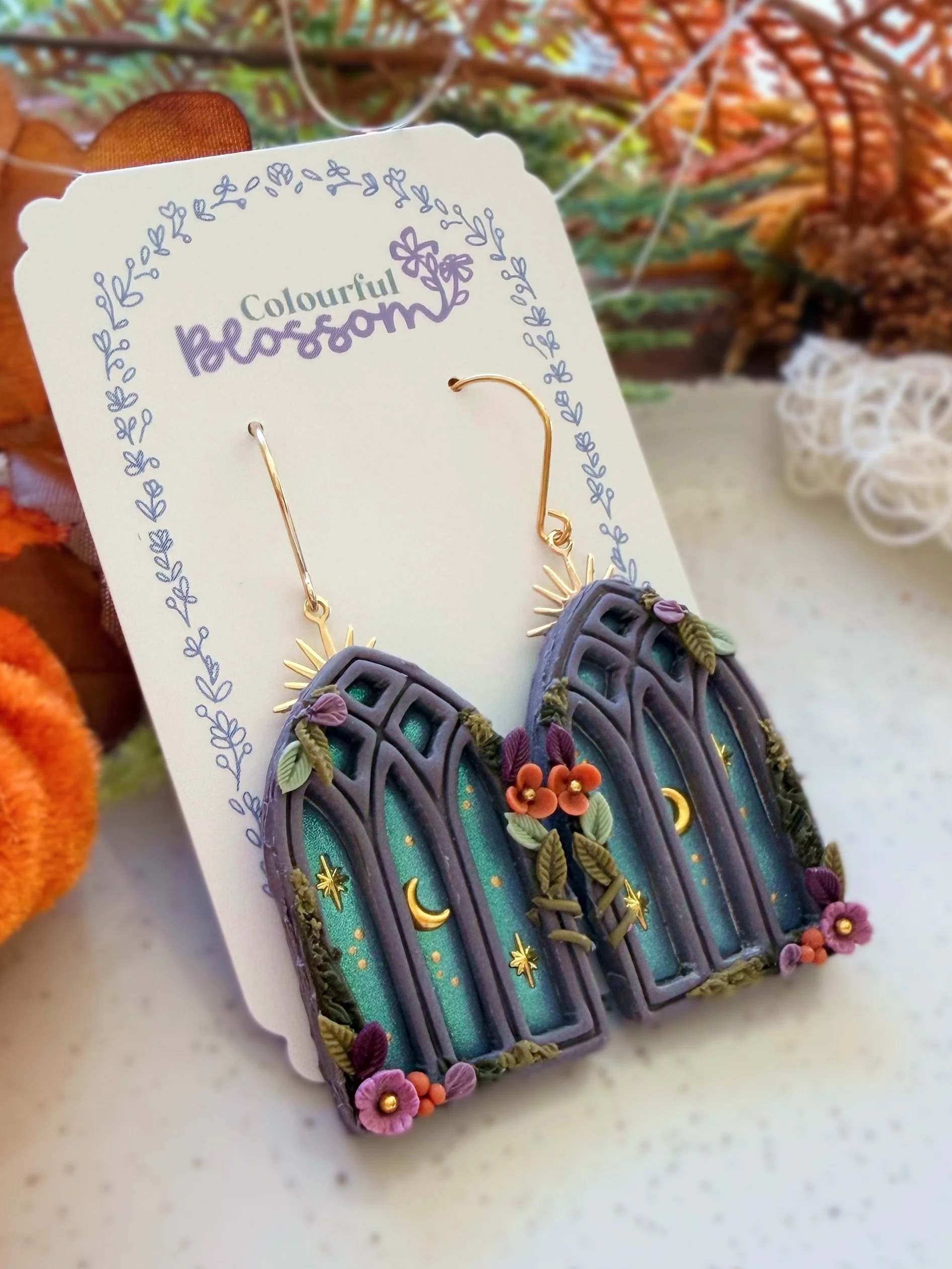 Cathedral Earrings LG