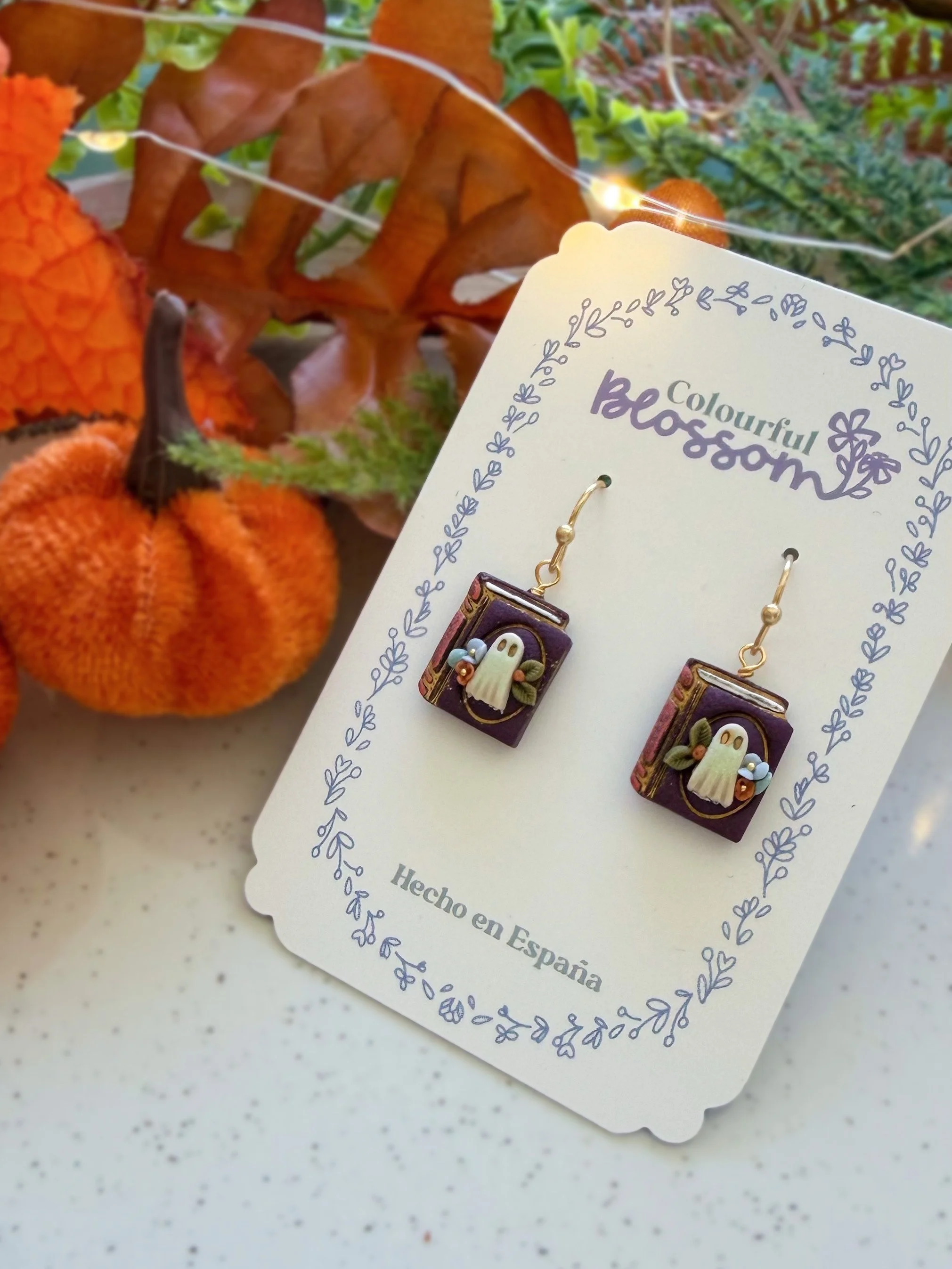 Libritos Mini Earrings - Boo