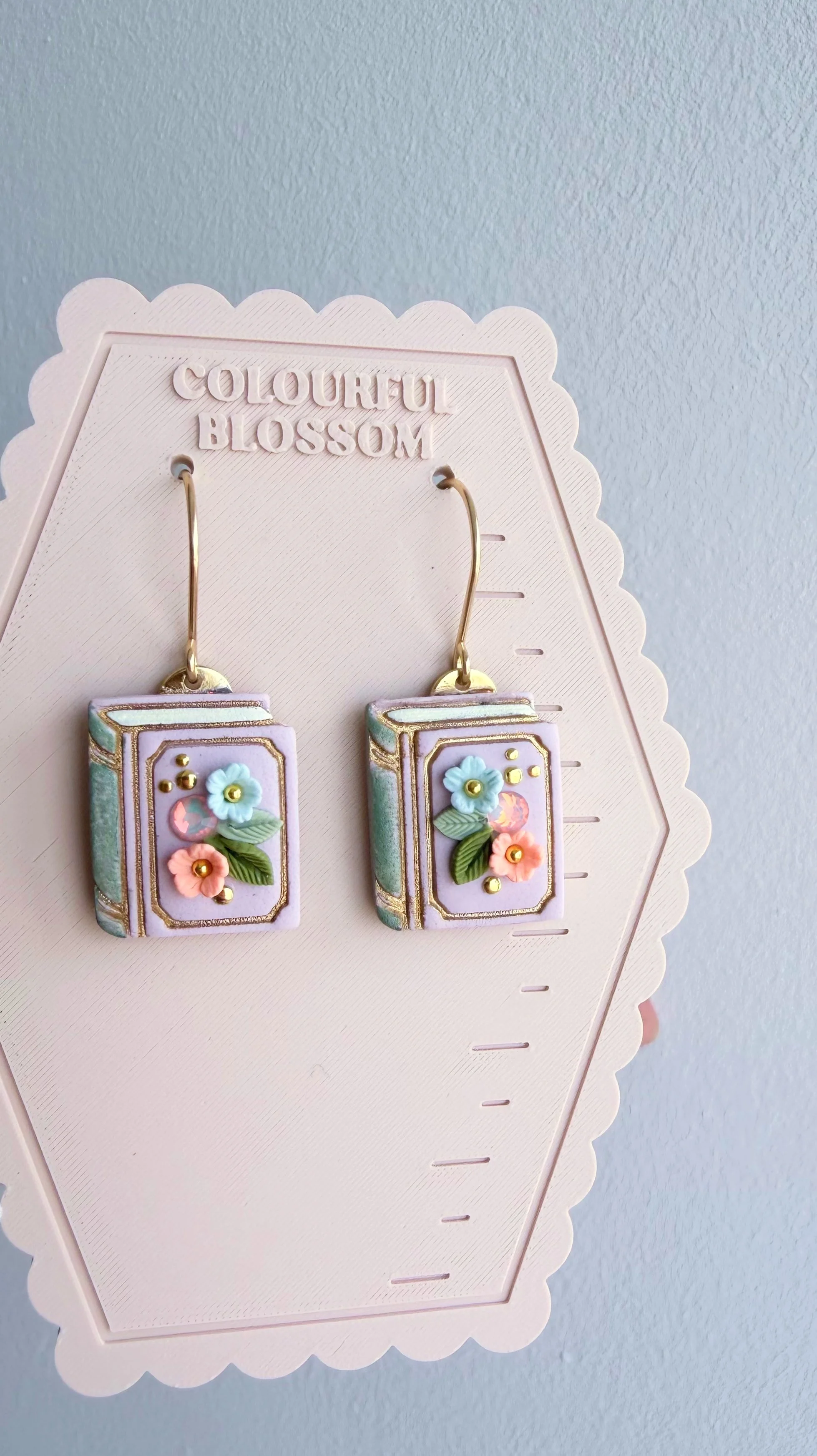 Libritos Earrings - Lilac