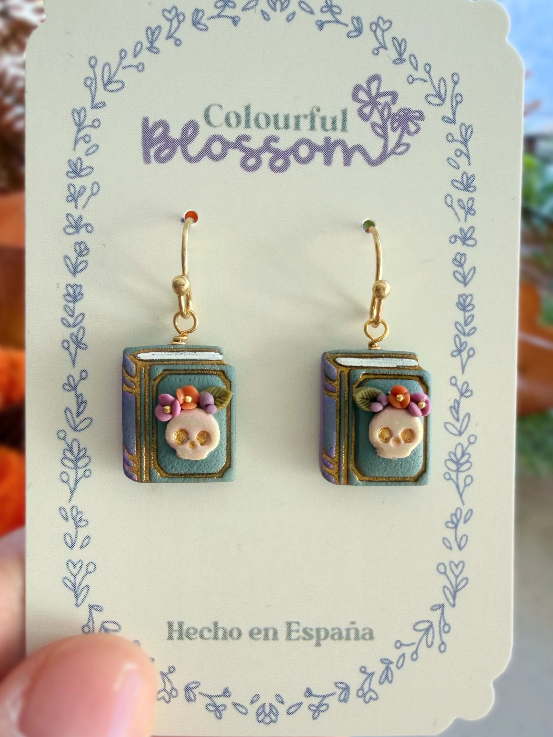 Libritos Mini Earrings - Skully
