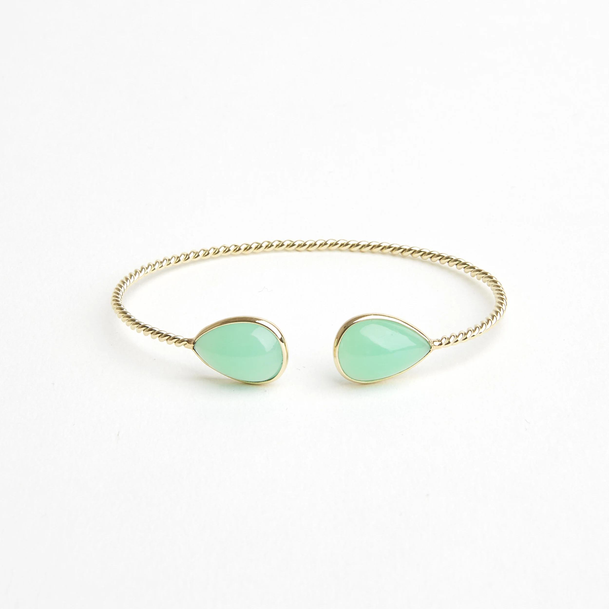 Apollonia 18K Yellow Gold &amp; Chrysoprase Bracelet