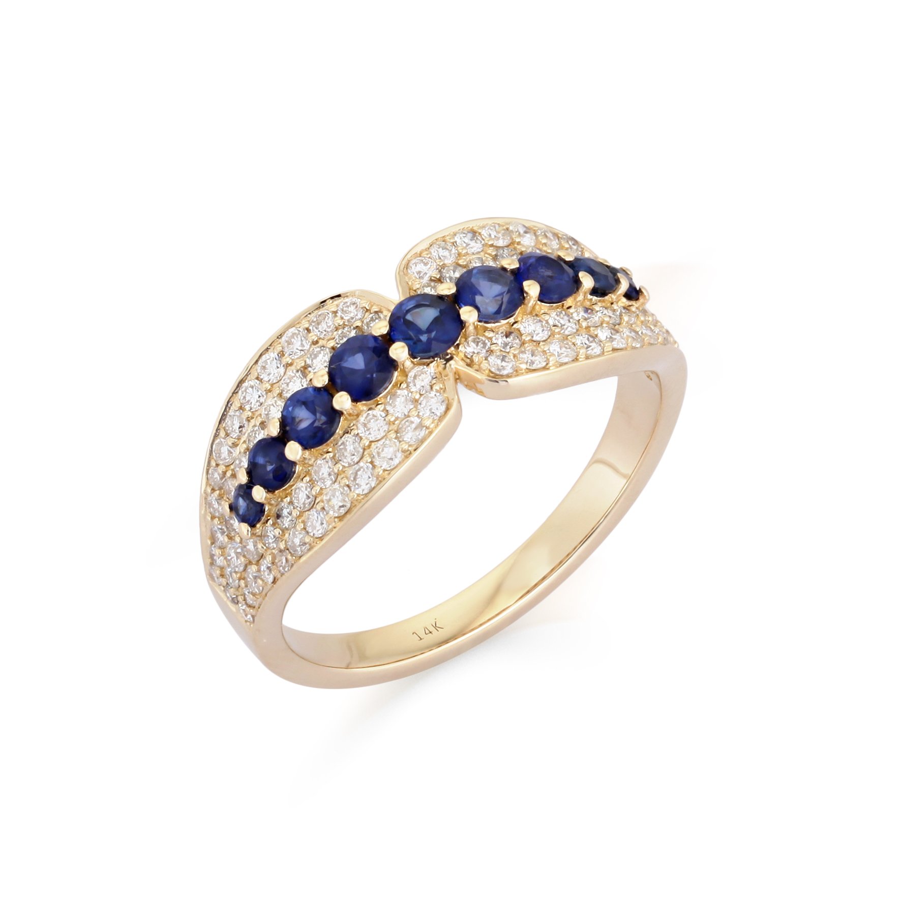 Albi Sapphire and Diamond Ring