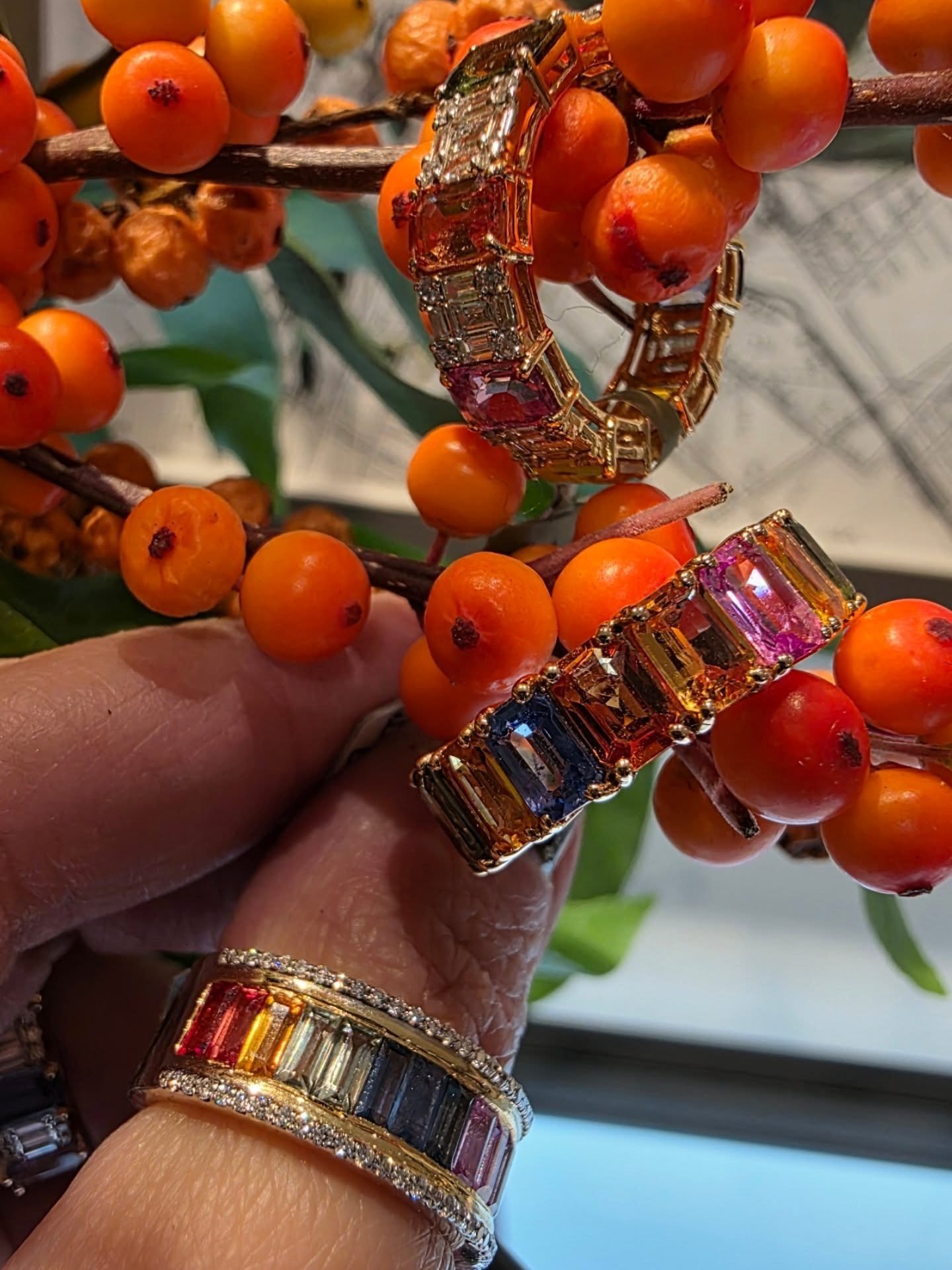 Every hue, perfectly placed.
Our iconic multicolor bands bring luxury to everyday moments 🌈 ✨️. 

#maison #kasteljewelry #maisonkastel #Chicago