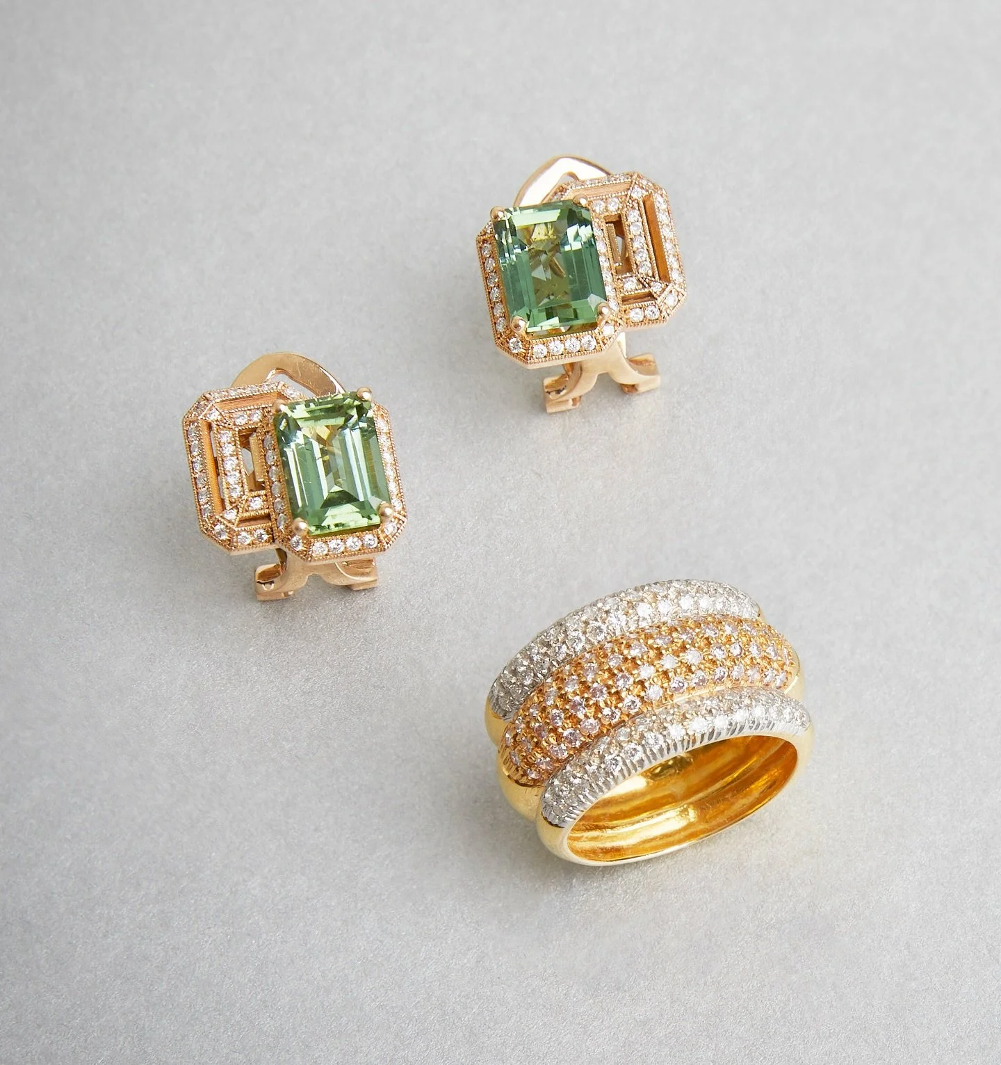 &bull; A little geometry, a lot of glamour. ✨. #kasteljewelry