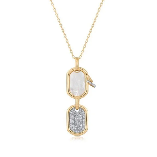 Diamond Tag Pendant