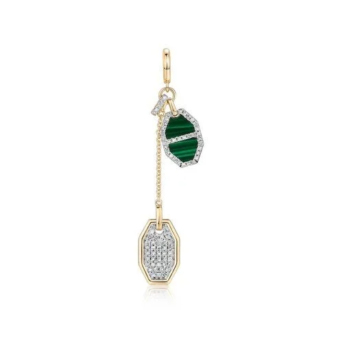 Malachite Tag Pendant