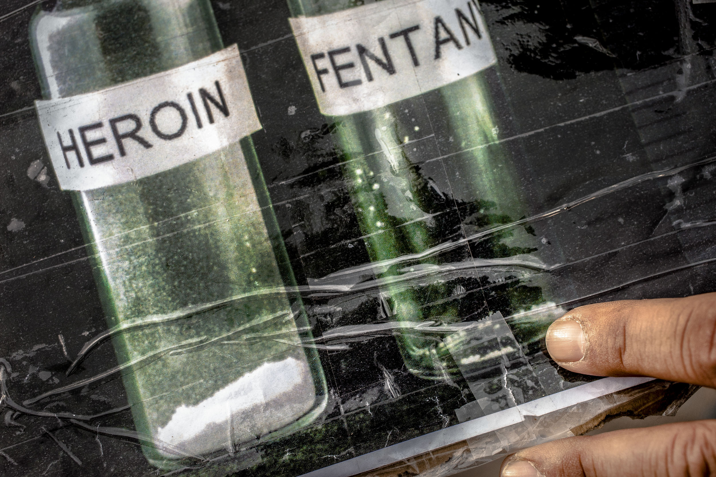 Heroin and Fentanyl.