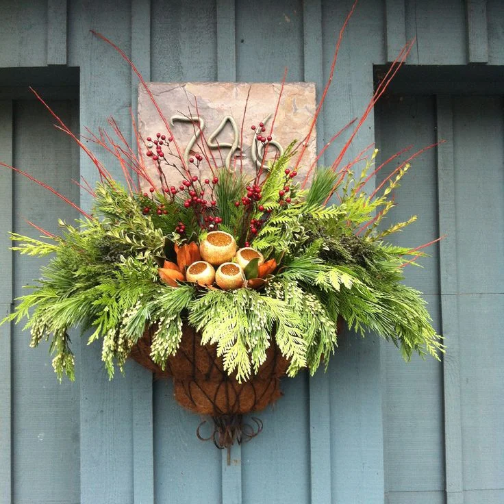 Christmas Wall Arrangement