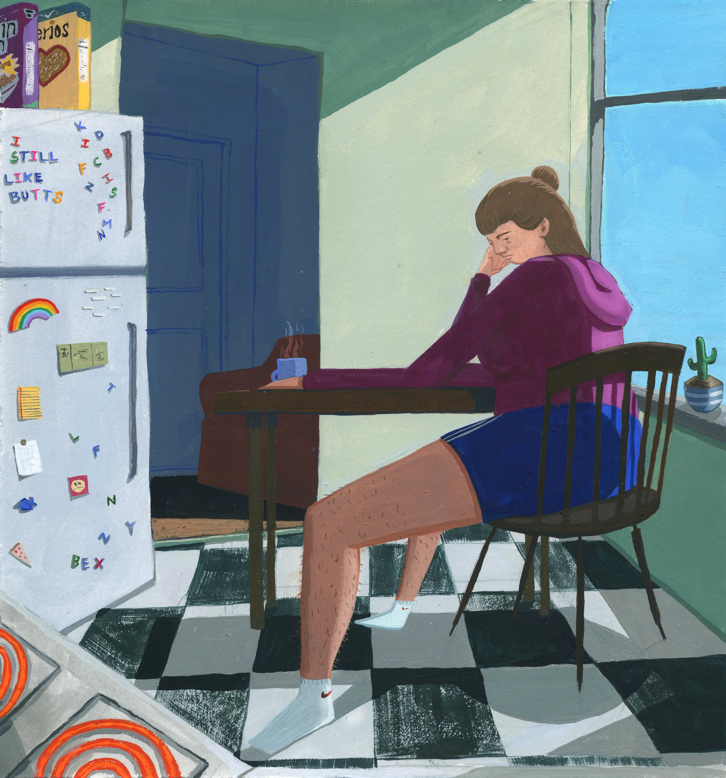 Still shlumpy in the kitchen