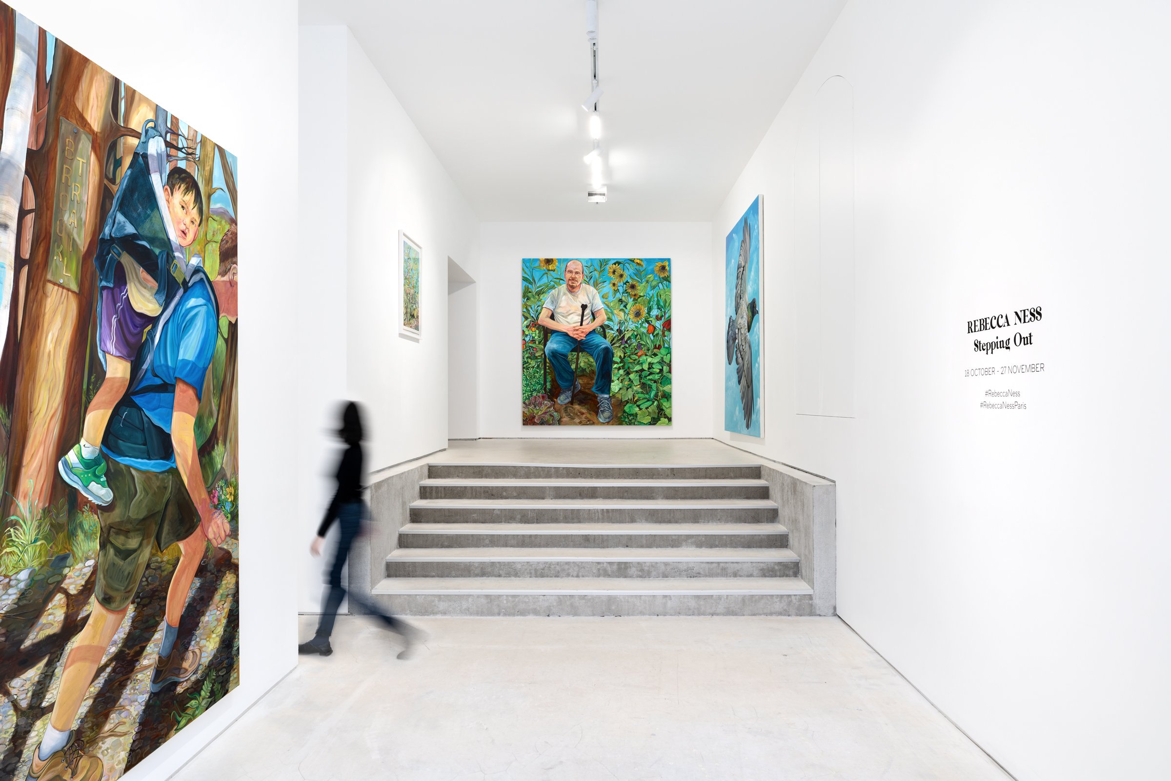 “Stepping Out” at Galerie Marguo; Photo: Mike Derez 