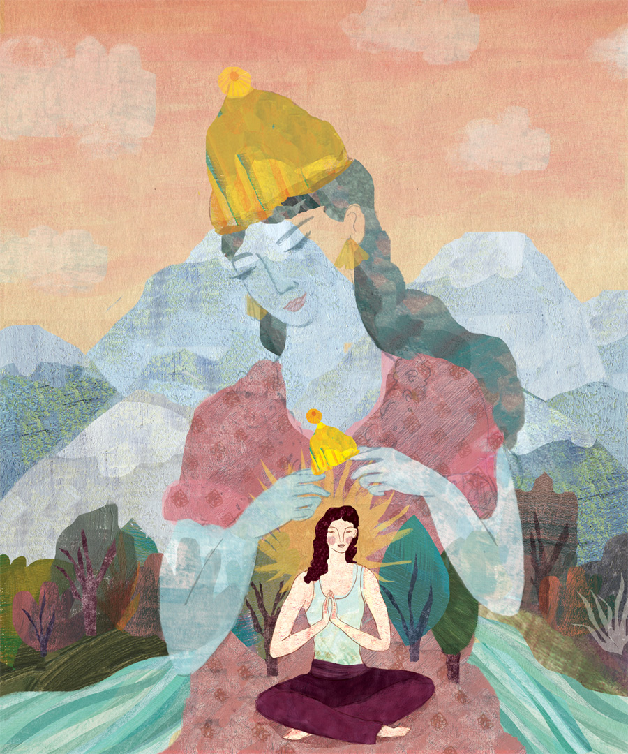 Finding your inner Goddess, Yoga Journal Magazine