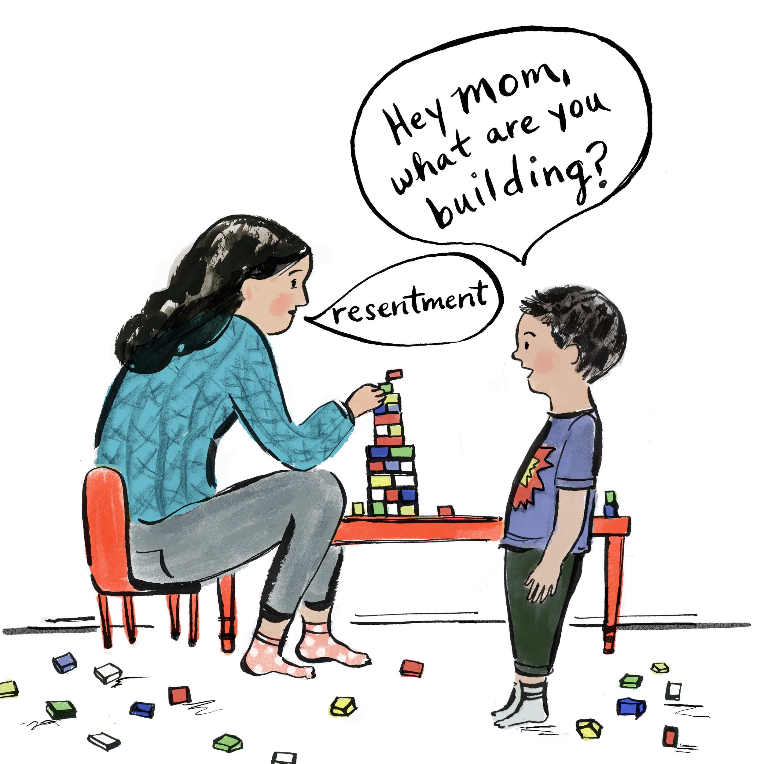 Comic for NYT Parenting (published 2020)