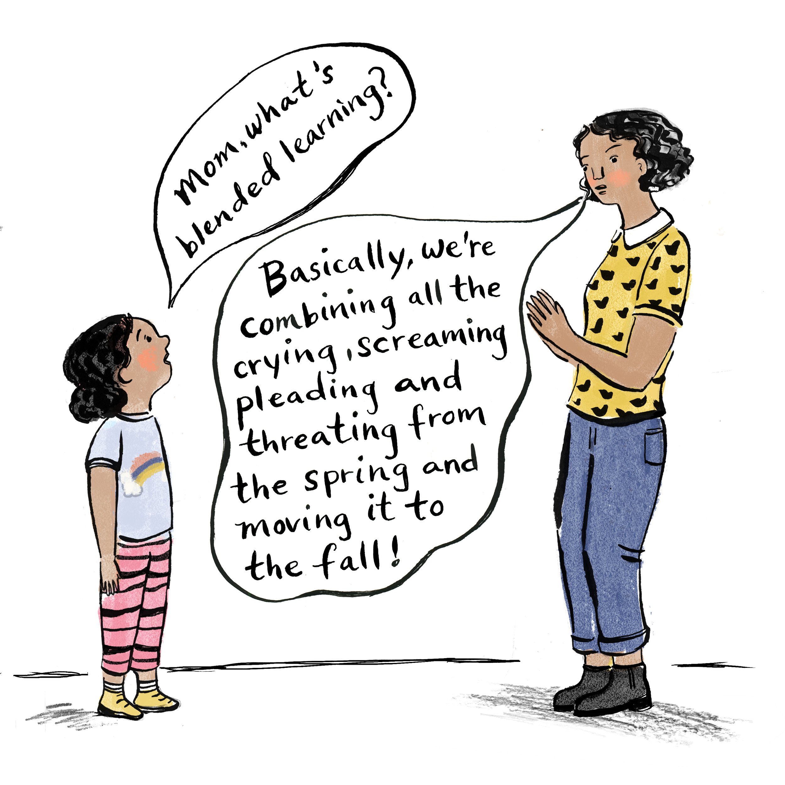 Comic for NYT Parenting (unpublished)