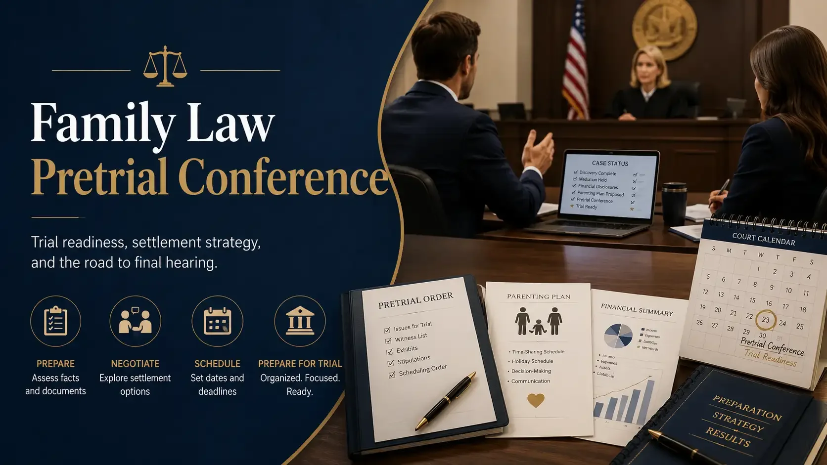 Navigating the Family Law Pretrial Conference