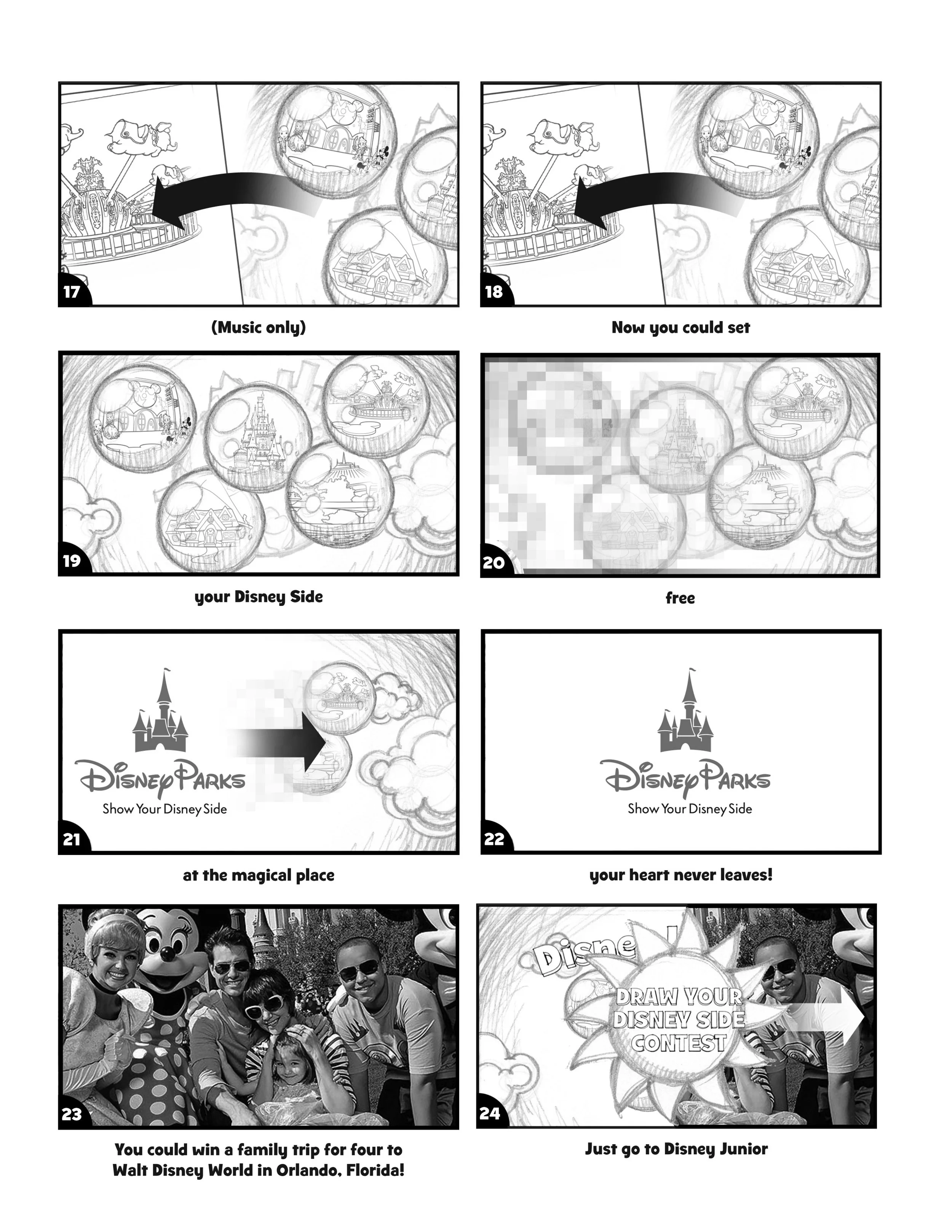 Draw Your Disney Side Storyboards 3