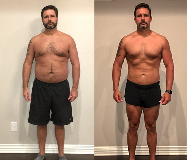When I signed up for Colossus Fitness I was skeptical about online training. Kyle took the time to get to know me and my goals and then put together a plan that was tailored specifically for me. So far I am down 20 pounds and have put on a lot of muscle. If you are apprehensive about online training, give these guys a shot. - Jay B