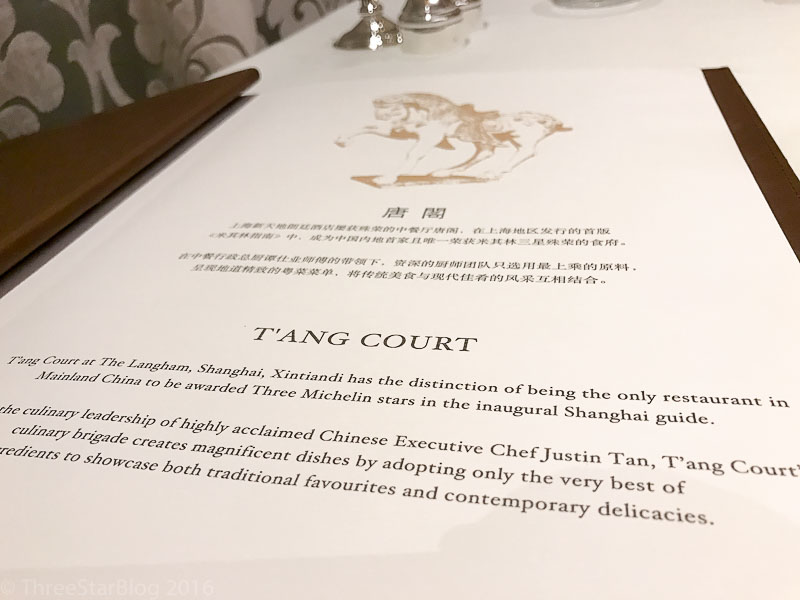 T'ang Court  Michelin 3-Star Cantonese Restaurant