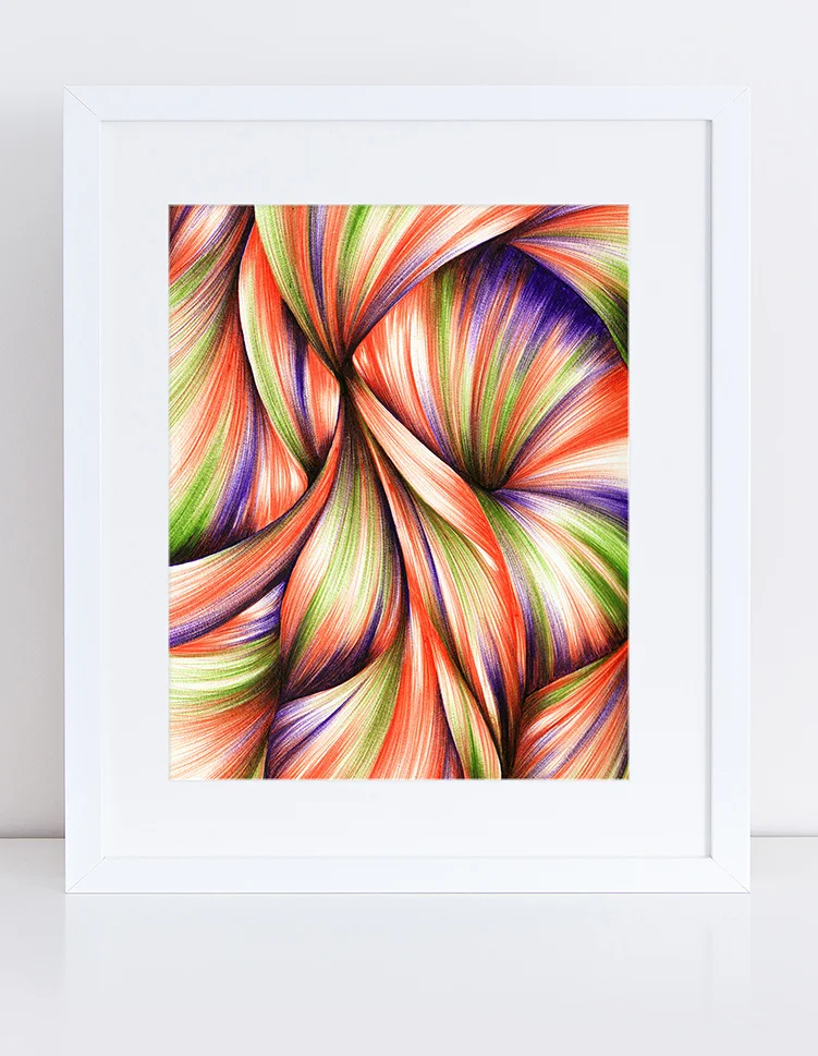 My vacation drawing is available as a print. Click through to purchase.