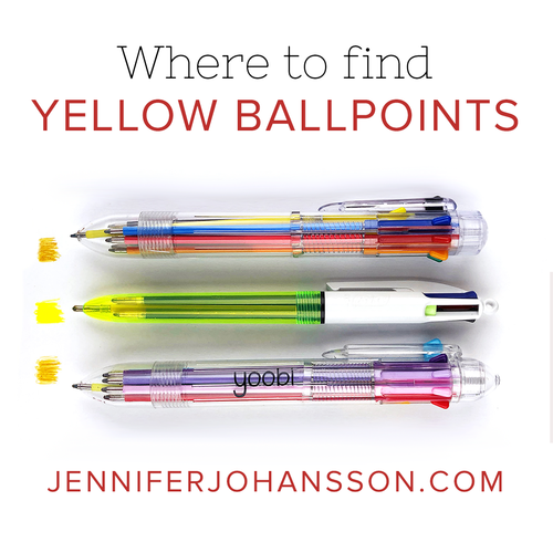 multi-colored ballpoint drawings — Blog — Jennifer Mullin
