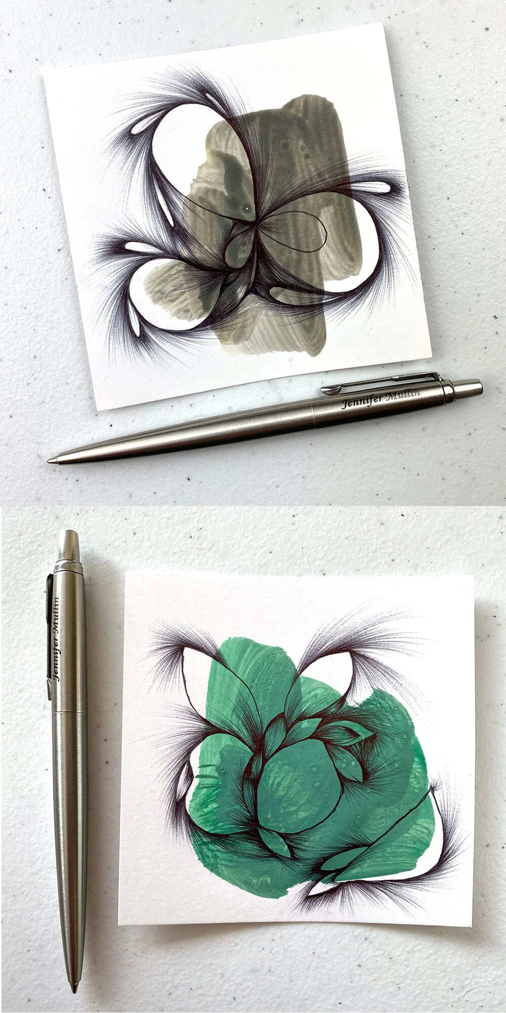 The 100 Day Project 100 Days Of Biro Jennifer Mullin