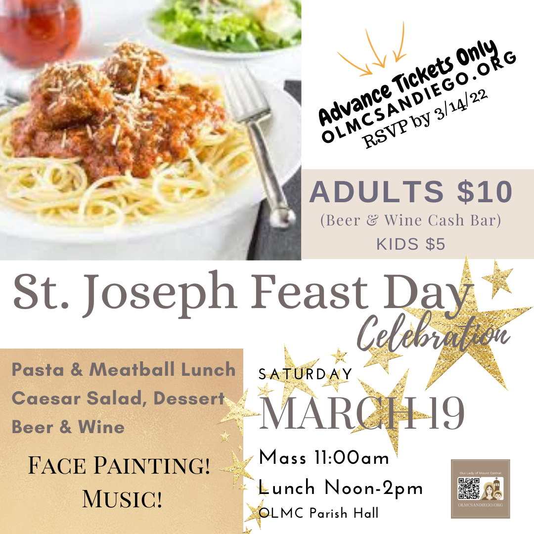 St. Joseph Feast Day 3-19-22