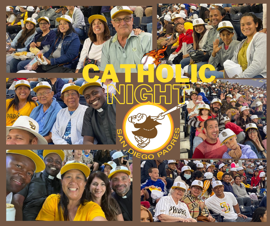 Catholic Night at the Padre Game 7-15-22