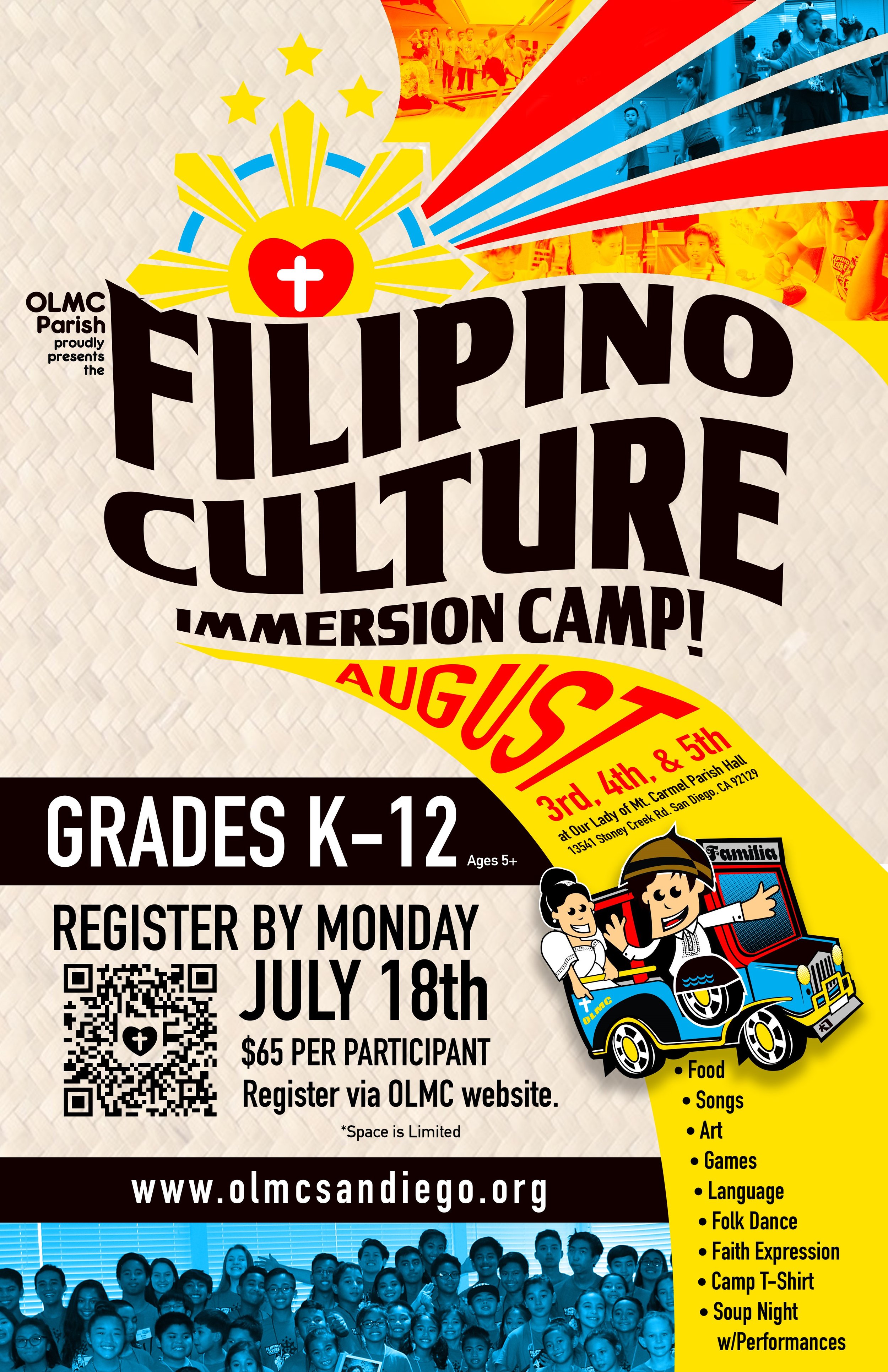 Filipino Culture Immersion Camp 8-5-22