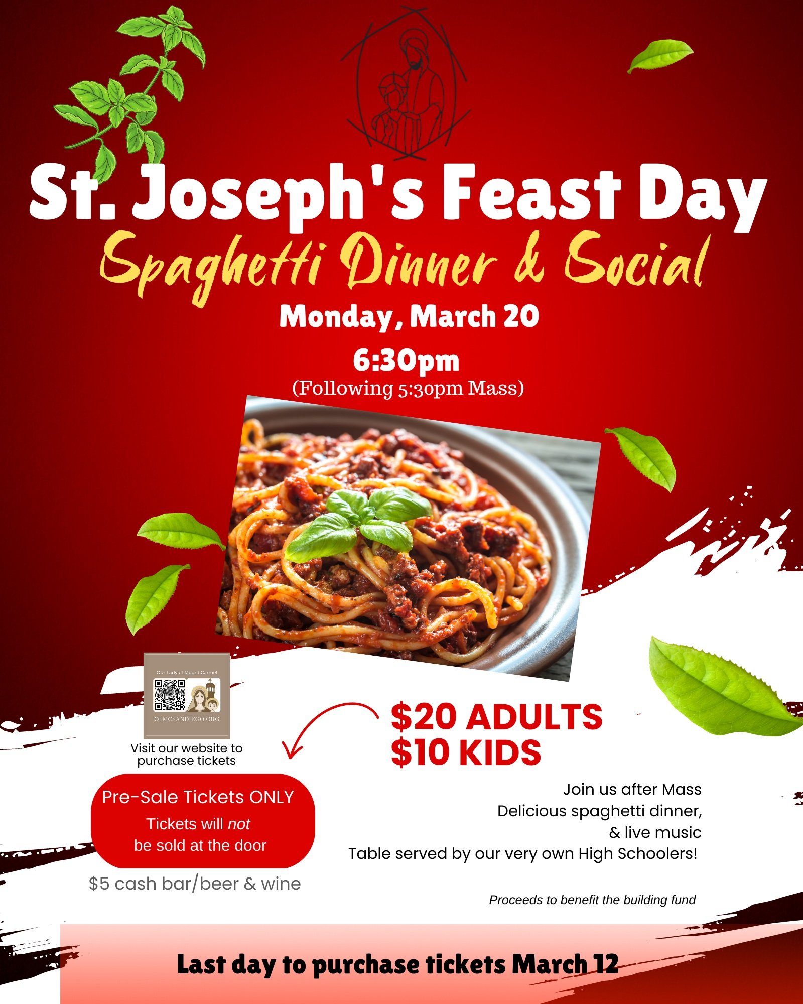 St. Joseph Feast Day 3-20-23
