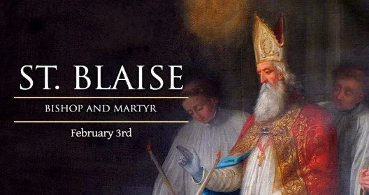 The  Feast of St. Blaise: Blessing of the Throats