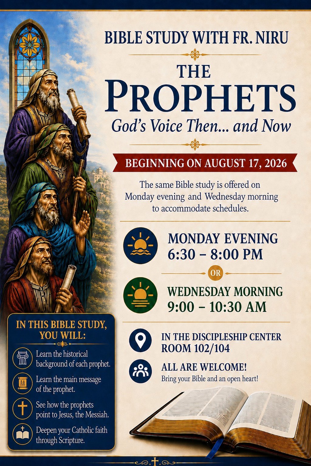 Bible Study with Fr. Niru
