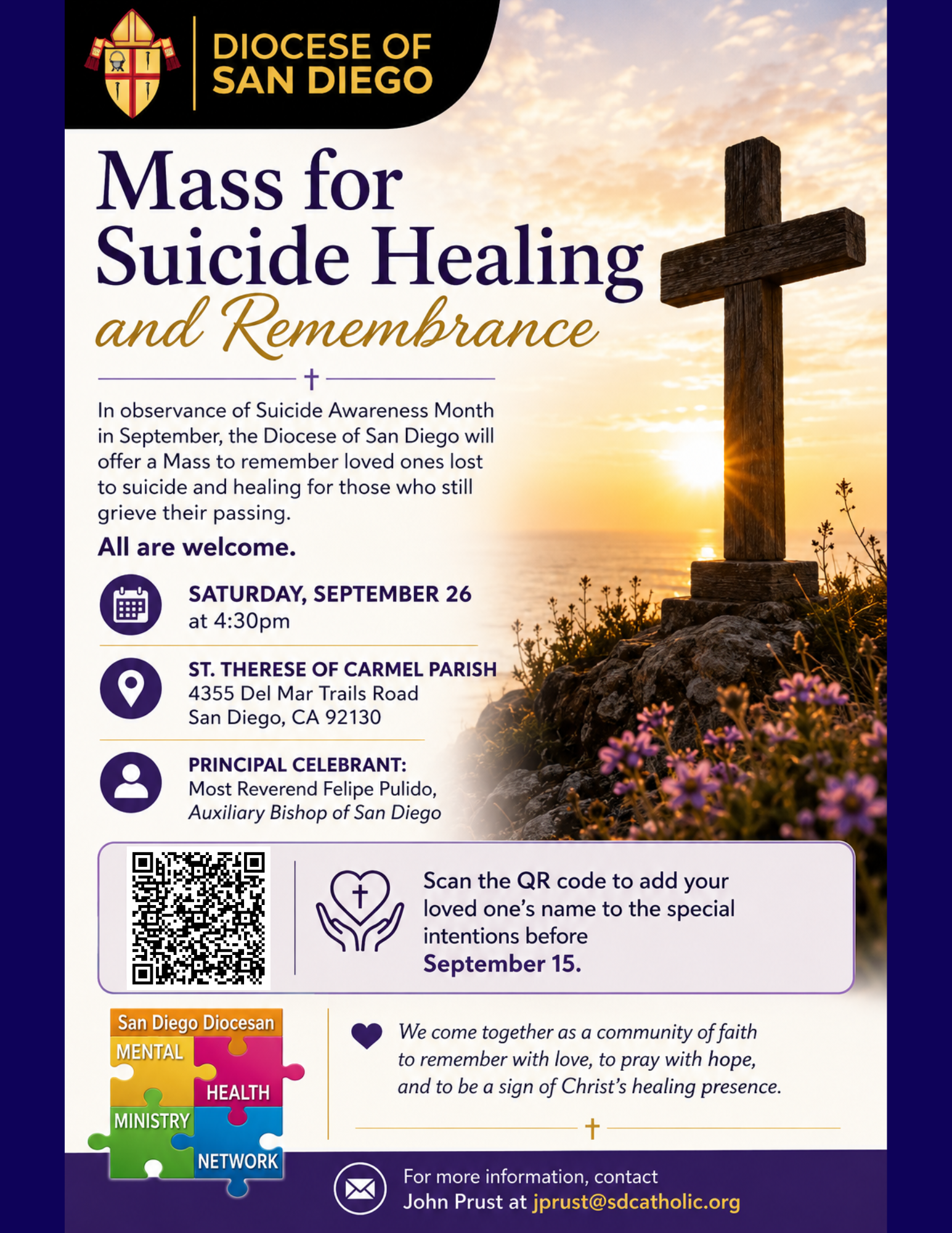 Mass for Suicide Healing &amp; Remembrance