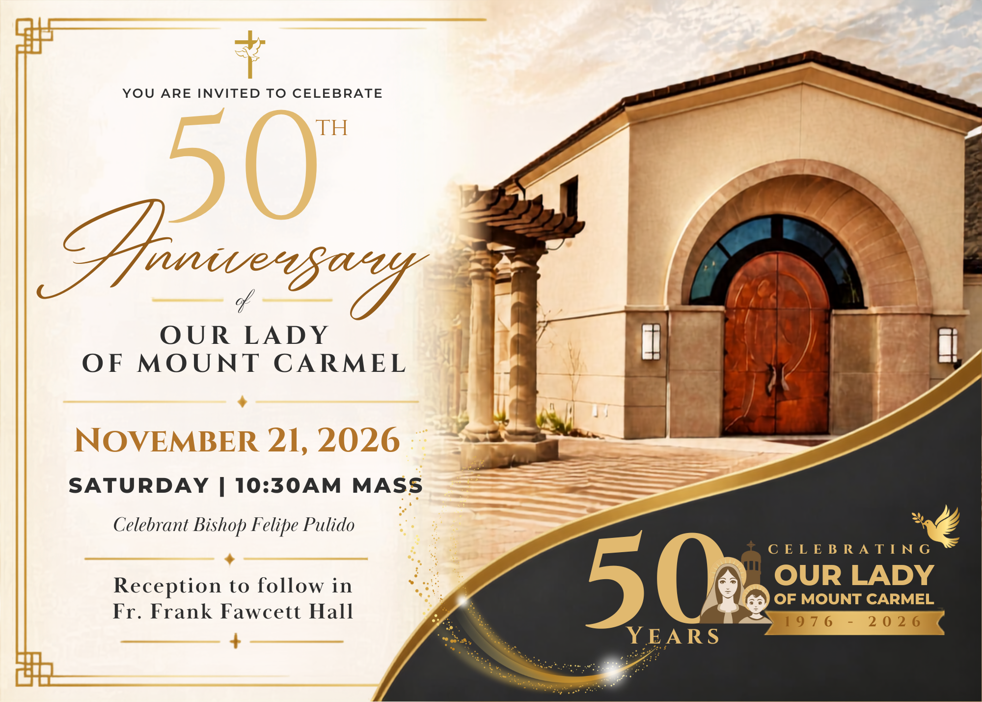 50th Anniversary Mass &amp; Jubilee Celebration