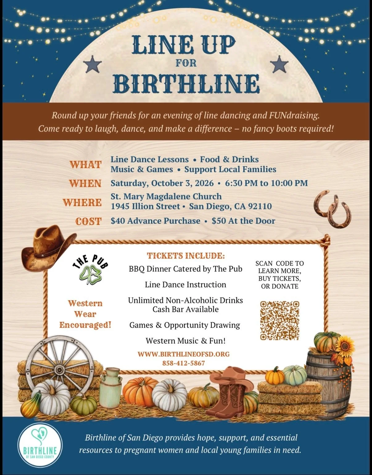 Line Up for Birthline