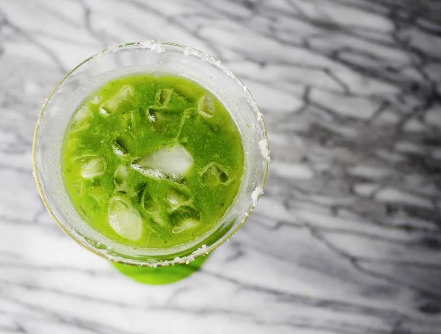 A Juicy Margarita, made by me using Stacy Kennedy's recipe.