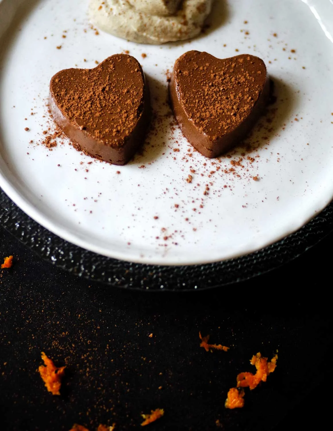 A pair of Chocolate Orange Semifreddos.