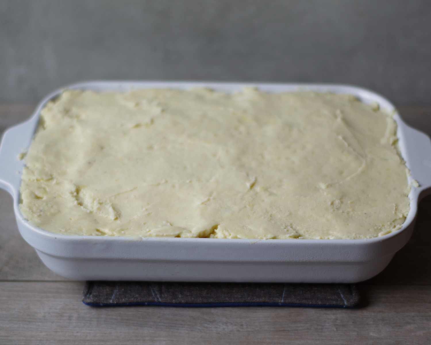 Layer 5: Garlicky Mashed Potatoes