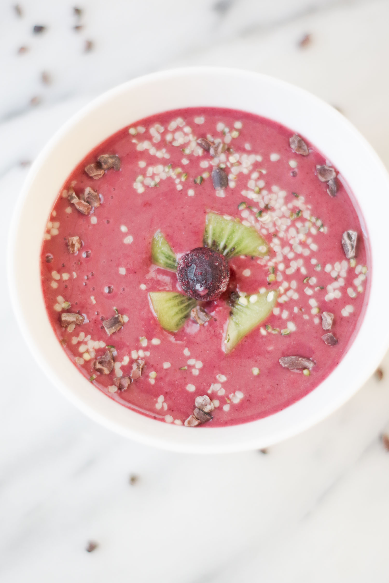 Smoothie bowls are beautiful, even when simple ||by beautiful Ingredient