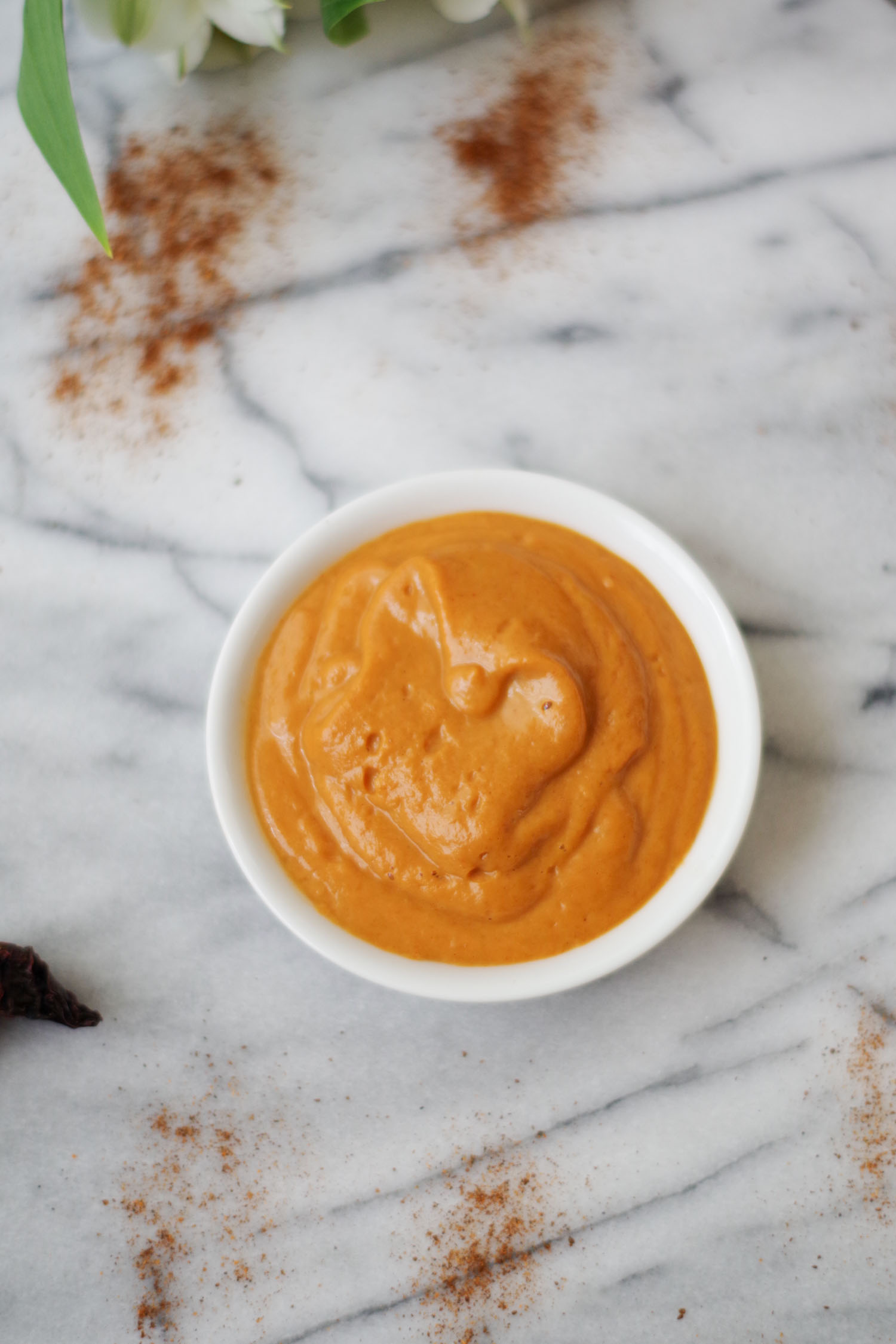 Vegan Chipotle Mayo with Cauliflower Base as a dip by Beautiful Ingredient