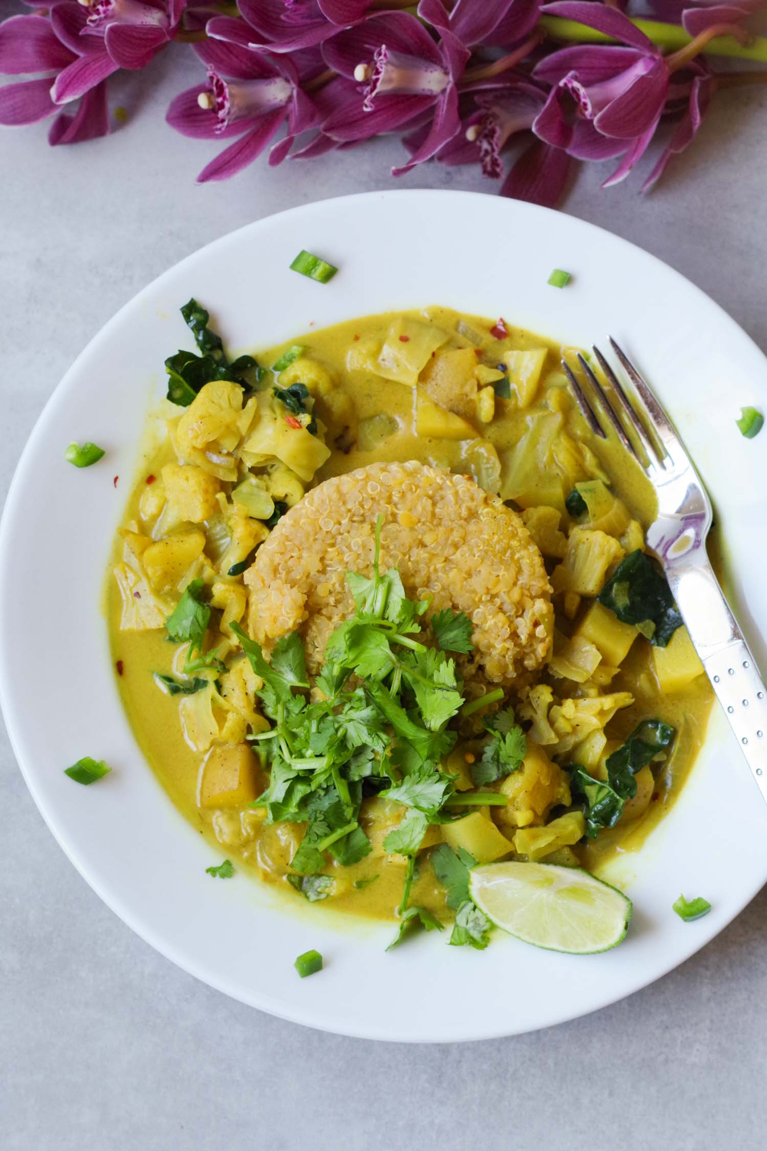 VEGETABLE CURRY READY IN ABOUT 30 MINUTES, BY BEAUTIFUL INGREDIENT