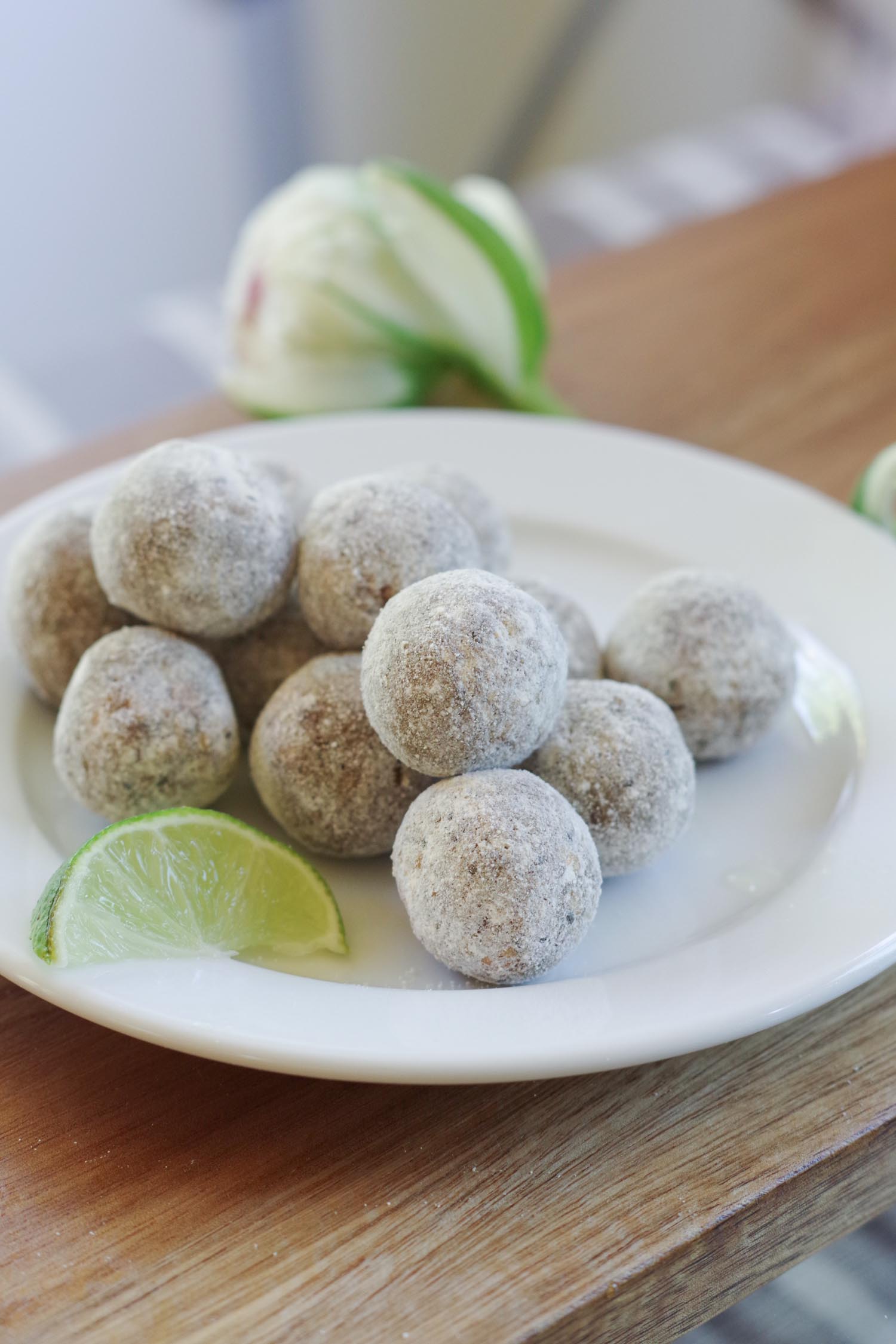 Coconut Lime Energy Bites, by Beautiful Ingredient