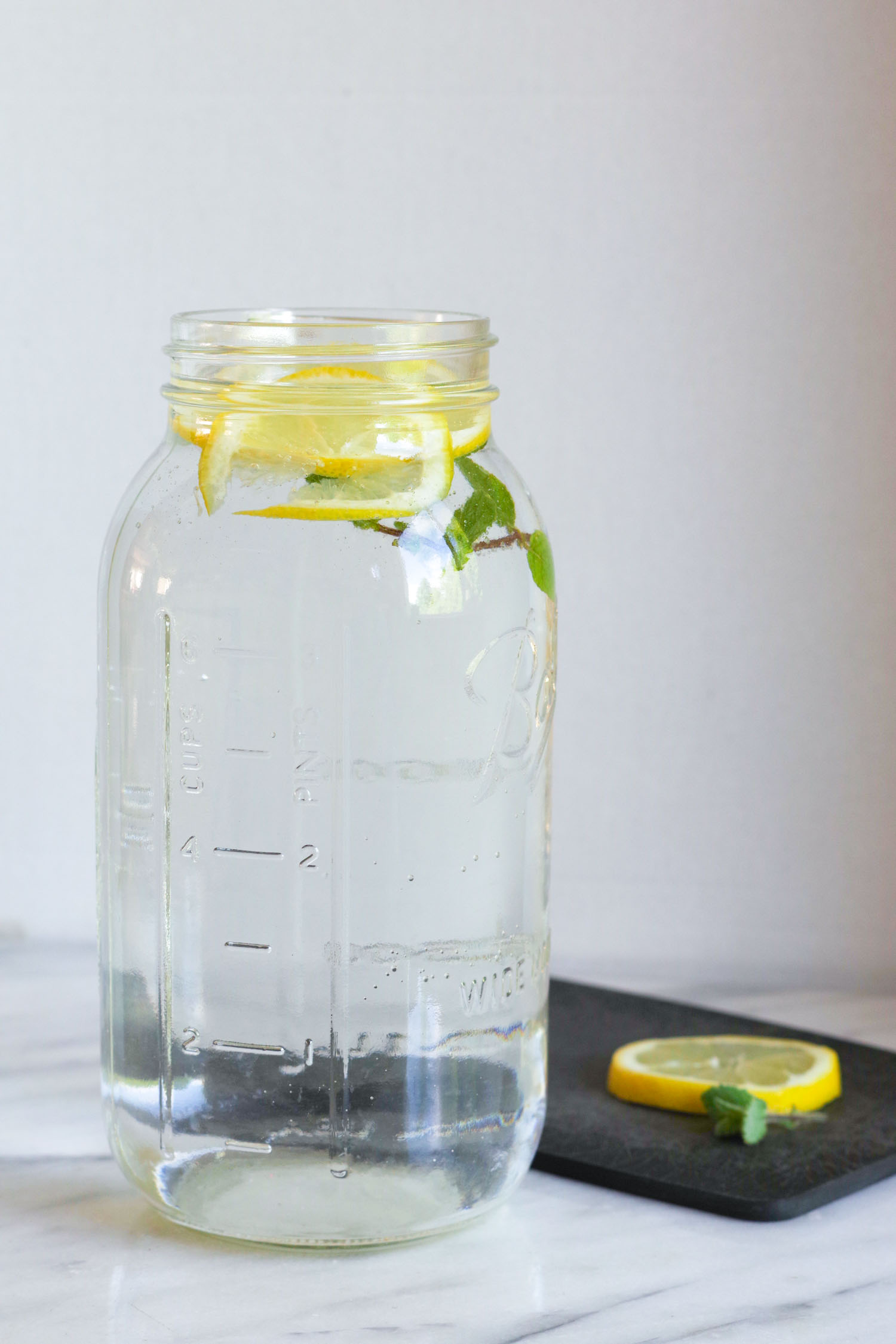Lemon Mint Water, by Beautiful Ingredient